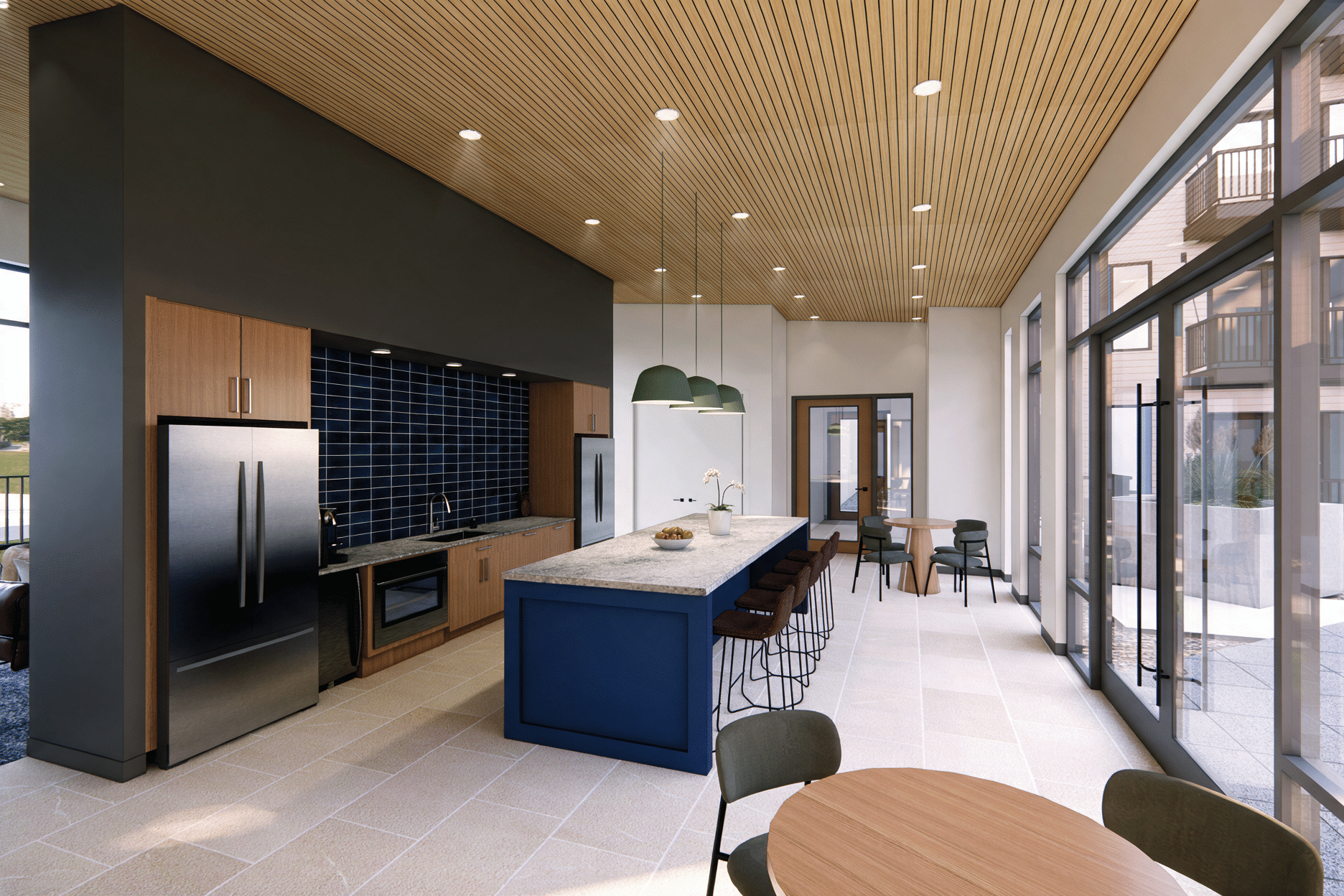 From casual get-togethers to shared celebrations, the community kitchen offers a welcoming space to connect, entertain, and enjoy time together.